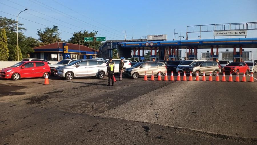 Contraflow GT Ciawi (Jasamarga)