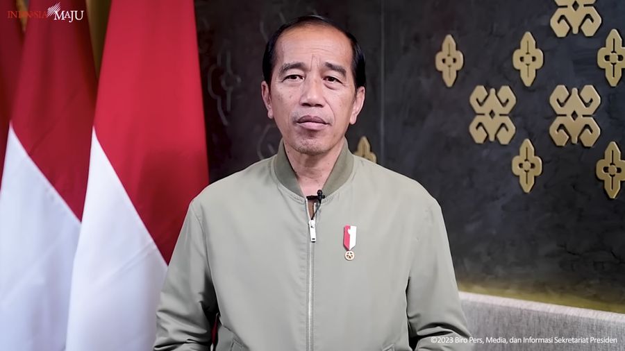 Imbauan Presiden Jokowi Tentang Arus Balik, Manggarai Barat, 24 April 2023. (Youtube)