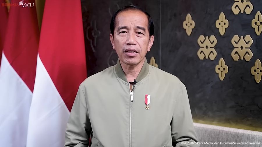 Imbauan Presiden Jokowi Tentang Arus Balik, Manggarai Barat, 24 April 2023. (Youtube)