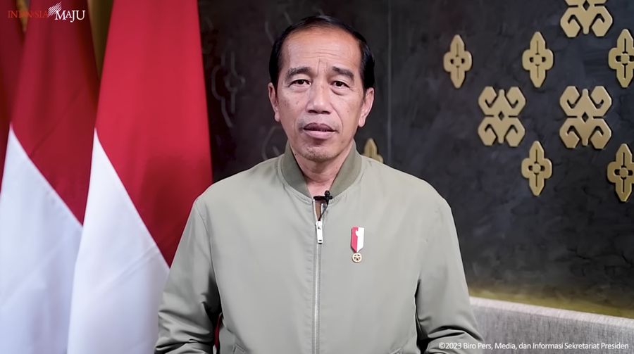 Imbauan Presiden Jokowi Tentang Arus Balik, Manggarai Barat, 24 April 2023. (Youtube)