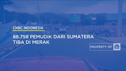 88.758 Pemudik Dari Sumatera Tiba di Merak