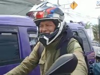 Penampakan Ariel Noah Mudik Naik Motor Bebek Termahal di RI