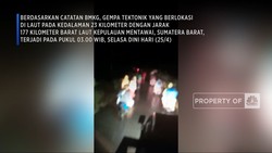 BMKG: Peringatan Tsunami Gempa Mentawai Sudah Diakhiri