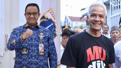 Kolase Anies Baswedan dan Gubernur Jawa Tengah Ganjar Pranowo. (Instagram @aniesbaswedan dan @ ganjar_pranowo)