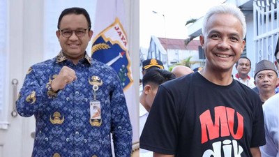 Kolase Anies Baswedan dan Gubernur Jawa Tengah Ganjar Pranowo. Kolase Anies Baswedan dan Gubernur Jawa Tengah Ganjar Pranowo. (Instagram @aniesbaswedan dan @ ganjar_pranowo)