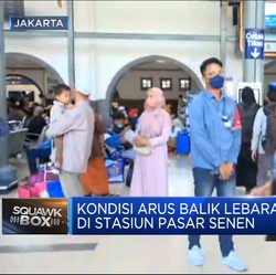 Arus Balik Ke Jakarta, Penumpang Kereta Jarak Jauh Melonjak