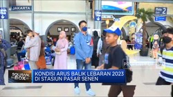 Arus Balik Ke Jakarta, Penumpang Kereta Jarak Jauh Melonjak