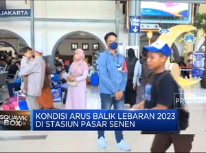 Arus Balik Ke Jakarta, Penumpang Kereta Jarak Jauh Melonjak