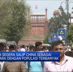 India Segera Salip China Jadi Negara Berpopulasi Terbanyak