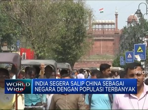 India Segera Salip China Jadi Negara Berpopulasi Terbanyak