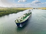 Kapal Gas Tanker Terbesar Dunia RI Lewati Terusan Panama