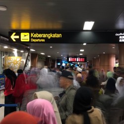 Puncak Arus Balik, Begini Ramainya Bandara Supadio Kalbar