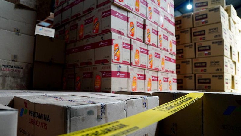Penampakan terbaru gudang misterius di Tangerang, Banten yang digerebek Wamendag dan Novel Baswedan pertengahan April 2023. (Dok. Kemendag)