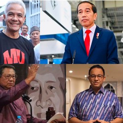 Ganjar, Anies, Jokowi & SBY, Siapa IHSG Darling Pas Nyapres?