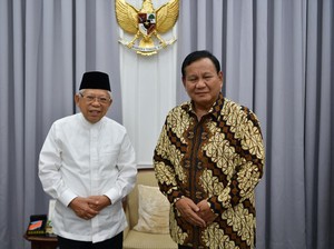 Maruf Amin Sebut Pernyataan Prabowo Mirip Abu Bakar ash-Shiddiq