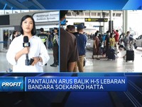 Pantauan Arus Balik H-5 Lebaran di Bandara Soekarno Hatta