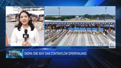 Pantauan Arus Balik 2023 di Gerbang Tol Cikampek Utama
