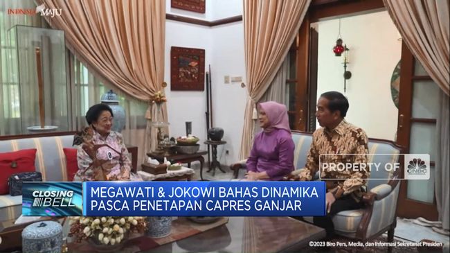 Jokowi Temui Megawati, Bahas Apa?