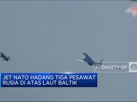 Jet NATO Hadang 3 Pesawat Rusia Di Atas Laut Baltik