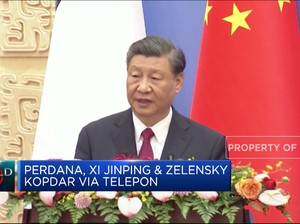 Perdana, Xi Jinping & Zelensky Kopdar Via Telepon