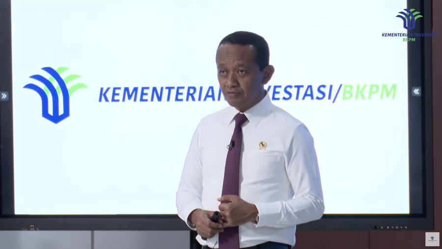 Konferensi Pers Realisasi Investasi Triwulan I Tahun 2023 (Tangkapan layar Kementerian Investasi - BKPM)