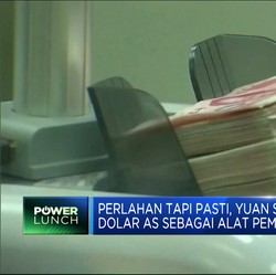 Perlahan, Yuan Singkirkan Dolar AS Sebagai Alat Transaksi