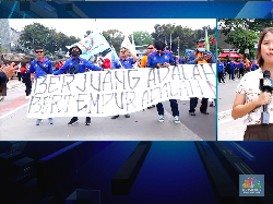 Video: Teriak, Buruh Tuntut Ini Saat Hari Buruh Internasional