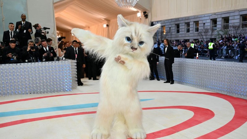 Aktor AS Jared Leto tiba untuk Met Gala 2023 di Metropolitan Museum of Art pada 1 Mei 2023, di New York. - Gala mengumpulkan uang untuk Institut Kostum Museum Seni Metropolitan. Tema Gala 2023 adalah 
