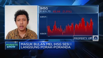 Video: Amblas Lebih Dari 1%, IHSG Awal Mei Porak-Poranda