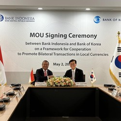 Tok! BI dan Bank of Korea Sepakat 'Tinggalkan Dolar'