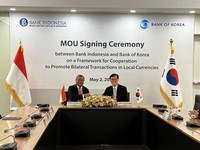 Tok! BI dan Bank of Korea Sepakat 'Tinggalkan Dolar'