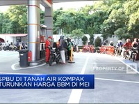 Video: Bulan Mei, SPBU di Tanah Air Kompak Turunkan Harga BBM
