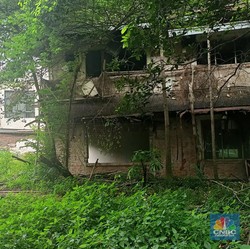 Seram! Potret 'Rumah Hantu' di Tengah Kawasan Elite Menteng
