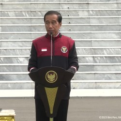 Jokowi ke Kontingen RI di SEA Games 2023: Peringkat 1 atau 2