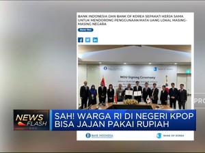 Video: Sah! Warga RI di Negeri KPop Bisa Jajan Pakai Rupiah