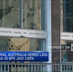 Video: Bank Sentral Australia Kerek Lagi Suku Bunga 25 Bps