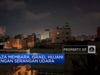 Video: Gaza Membara, Israel Hujani Dengan Serangan Udara