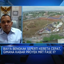 Ini Penyebab Proyek MRT Fase II Lebih 