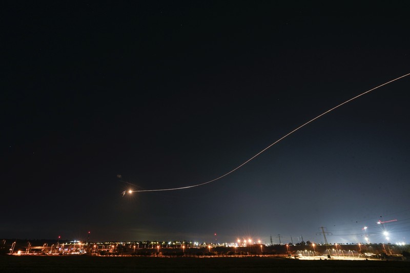 Jet-jet Israel menghantam sasaran di Jalur Gaza, Rabu (3/5/2023) waktu setempat. (Anadolu Agency via Getty Images) Jet-jet Israel menghantam sasaran di Jalur Gaza, Rabu (3/5/2023) waktu setempat. (Anadolu Agency via Getty Images)