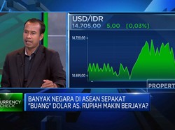 Ramai Negara ASEAN "Buang" Dolar AS, Rupiah Bisa Makin Jaya?