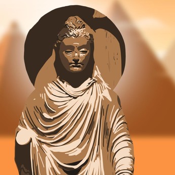 Bersejarah! Patung Buddha Muncul di Negara Muslim Arab