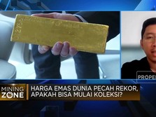 Harga Emas Sentuh Rekor Tertinggi, Bisa ke Atas USD 2.100/Oz?