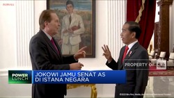 Video: Jokowi Jamu Senat AS di Istana Negara, Bahas Apa Saja?