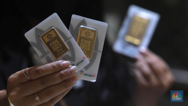 Harga Emas Antam Logam Mulia Hari ini 9 Mei 2026, Naik Apa Turun?