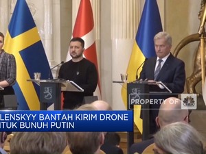 Video: Zelenskyy Bantah Kirimi Drone Untuk Bunuh Putin
