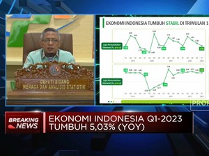 Video: BPS: Ekonomi RI Q1-2023 Tumbuh 5,03% (yoy)
