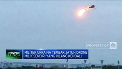 Hilang Kendali, Militer Ukraina Tembak Jatuh Drone Miliknya
