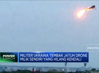 Hilang Kendali, Militer Ukraina Tembak Jatuh Drone Miliknya