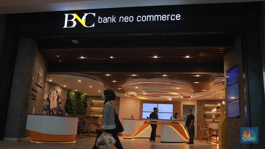Ilustrasi PT Bank Neo Commerce (BBYB). ( CNBC Indonesia/Muhammad Sabki)