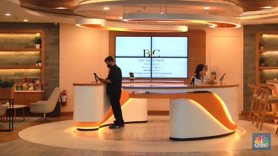 Ilustrasi PT Bank Neo Commerce (BBYB). ( CNBC Indonesia/Muhammad Sabki)